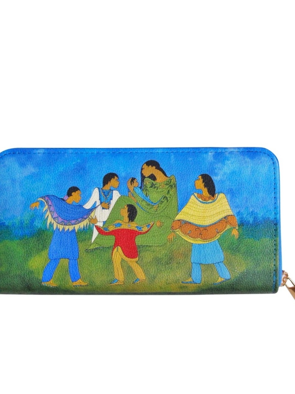 FAMILY CIRCLE ZIP-AROUND WALLET